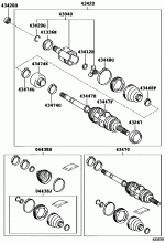 FRONT DRIVE SHAFT 2